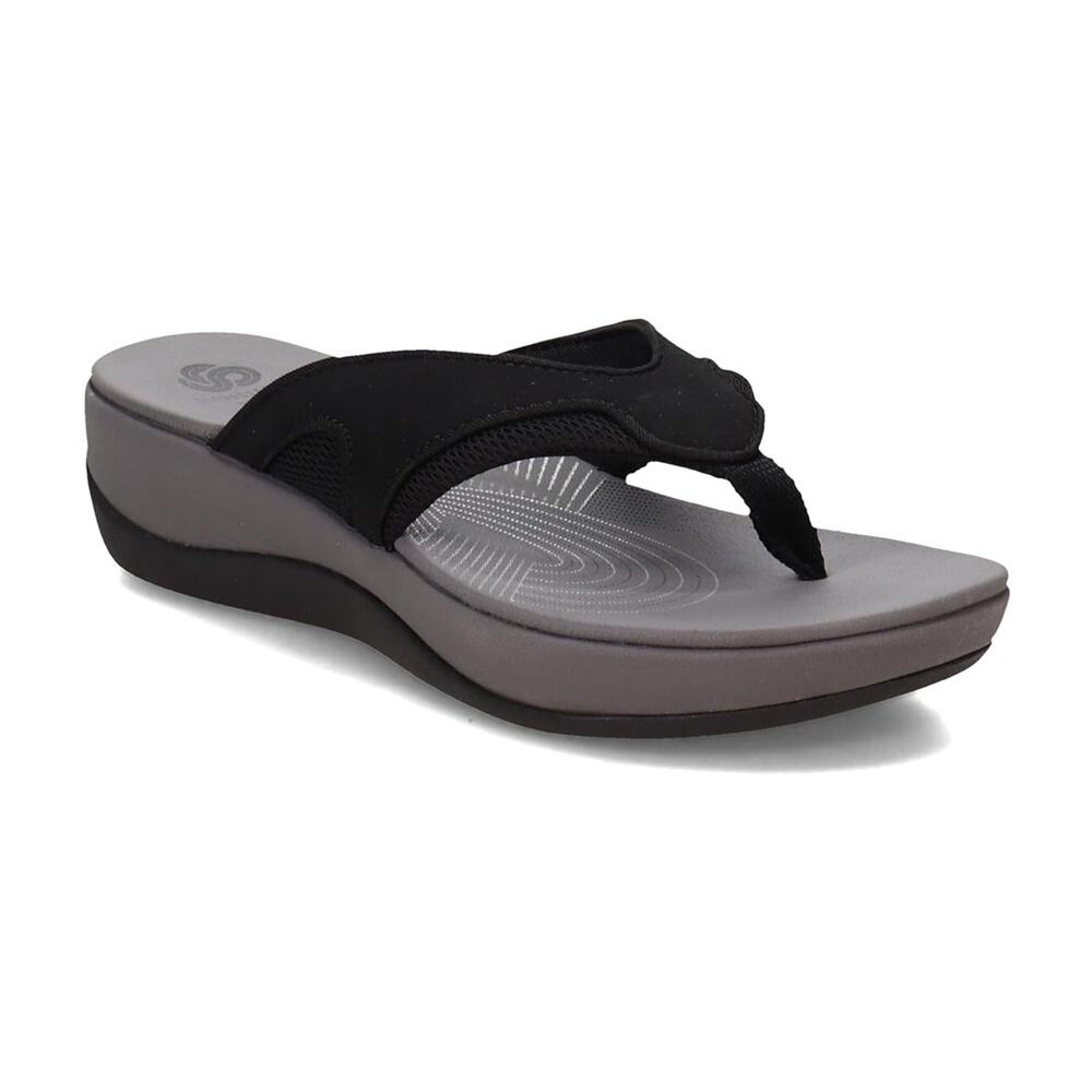 Clarks Arla Marina Sandal Black Size 7M